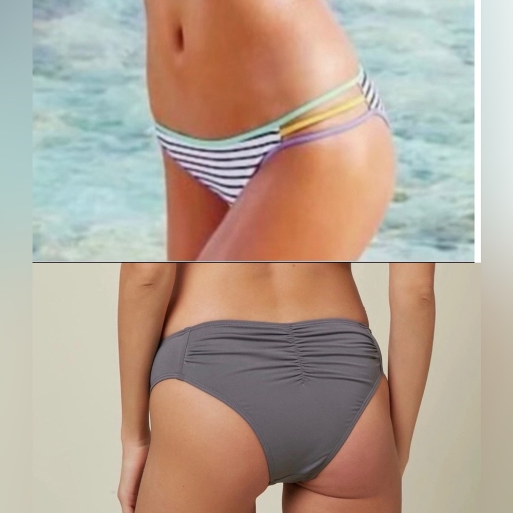 EUC- Lot of 2 Size ‘M’ Bikini Bottoms; Victoria’s Secret & O’Neill